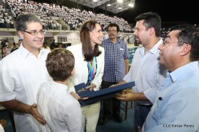 Inauguración del Complejo de Piscinas Olímpicas Michele Richardson