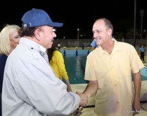Inauguración del Complejo de Piscinas Olímpicas Michele Richardson