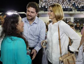 Inauguración del Complejo de Piscinas Olímpicas Michele Richardson