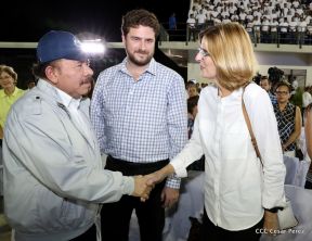 Inauguración del Complejo de Piscinas Olímpicas Michele Richardson