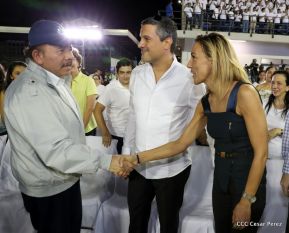 Inauguración del Complejo de Piscinas Olímpicas Michele Richardson