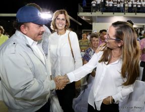 Inauguración del Complejo de Piscinas Olímpicas Michele Richardson