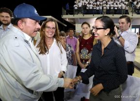 Inauguración del Complejo de Piscinas Olímpicas Michele Richardson