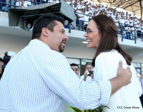 Inauguración del Complejo de Piscinas Olímpicas Michele Richardson