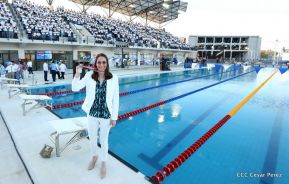 Inauguración del Complejo de Piscinas Olímpicas Michele Richardson