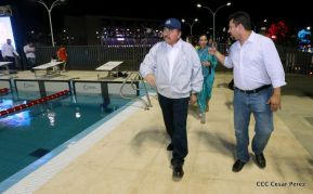 Inauguración del Complejo de Piscinas Olímpicas Michele Richardson