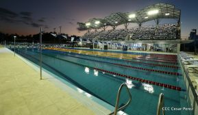 Inauguración del Complejo de Piscinas Olímpicas Michele Richardson