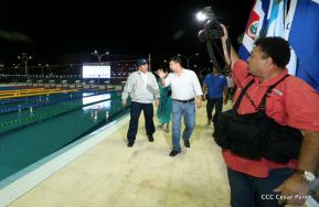 Inauguración del Complejo de Piscinas Olímpicas Michele Richardson