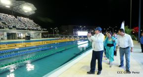 Inauguración del Complejo de Piscinas Olímpicas Michele Richardson