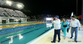 Inauguración del Complejo de Piscinas Olímpicas Michele Richardson