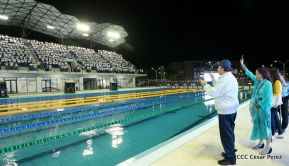 Inauguración del Complejo de Piscinas Olímpicas Michele Richardson