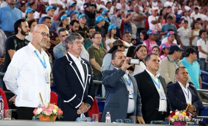 Acto de inauguración de los XI Juegos Centroamericanos