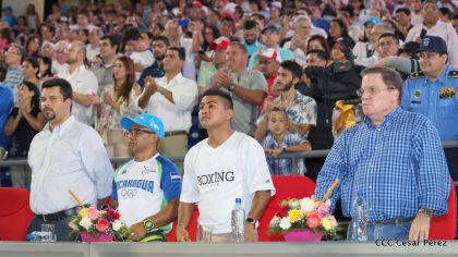 Acto de inauguración de los XI Juegos Centroamericanos