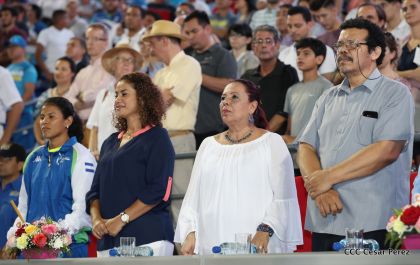 Acto de inauguración de los XI Juegos Centroamericanos