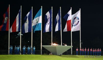 Acto de inauguración de los XI Juegos Centroamericanos
