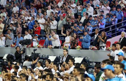 Acto de inauguración de los XI Juegos Centroamericanos