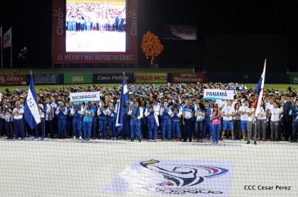Acto de inauguración de los XI Juegos Centroamericanos
