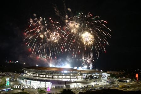 Acto de inauguración de los XI Juegos Centroamericanos