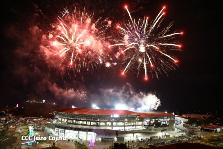 Acto de inauguración de los XI Juegos Centroamericanos