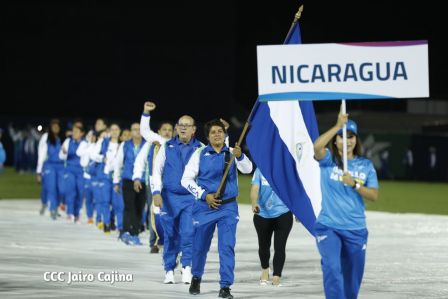Acto de inauguración de los XI Juegos Centroamericanos