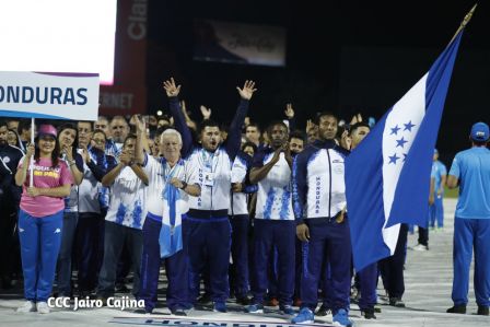 Acto de inauguración de los XI Juegos Centroamericanos