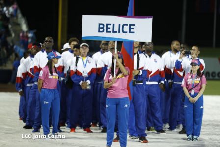 Acto de inauguración de los XI Juegos Centroamericanos