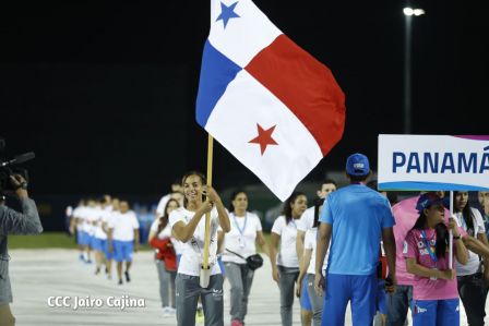 Acto de inauguración de los XI Juegos Centroamericanos