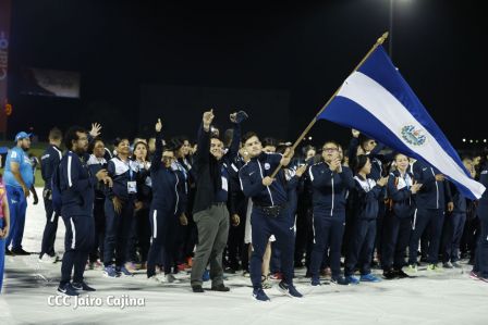 Acto de inauguración de los XI Juegos Centroamericanos