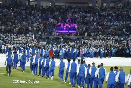 Acto de inauguración de los XI Juegos Centroamericanos