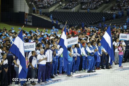 Acto de inauguración de los XI Juegos Centroamericanos