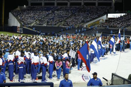 Acto de inauguración de los XI Juegos Centroamericanos