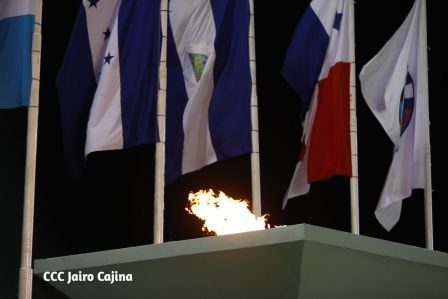 Acto de inauguración de los XI Juegos Centroamericanos