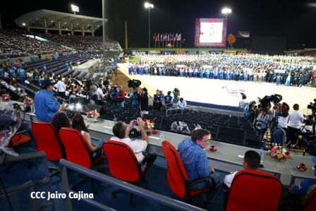 Acto de inauguración de los XI Juegos Centroamericanos