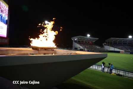 Acto de inauguración de los XI Juegos Centroamericanos