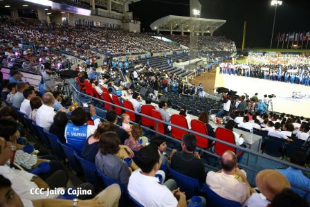 Acto de inauguración de los XI Juegos Centroamericanos