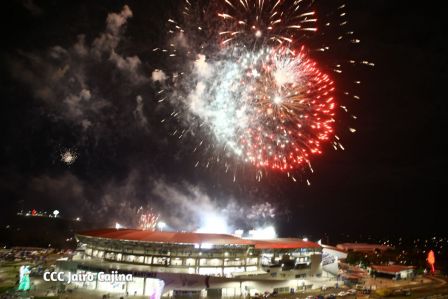 Acto de inauguración de los XI Juegos Centroamericanos
