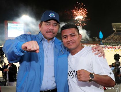 Acto de inauguración de los XI Juegos Centroamericanos