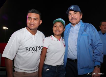 Acto de inauguración de los XI Juegos Centroamericanos