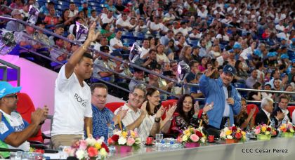 Acto de inauguración de los XI Juegos Centroamericanos