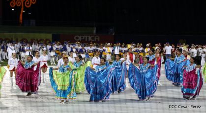 Acto de inauguración de los XI Juegos Centroamericanos