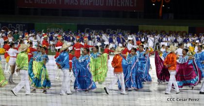 Acto de inauguración de los XI Juegos Centroamericanos