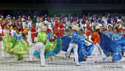 Acto de inauguración de los XI Juegos Centroamericanos