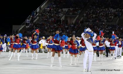 Acto de inauguración de los XI Juegos Centroamericanos