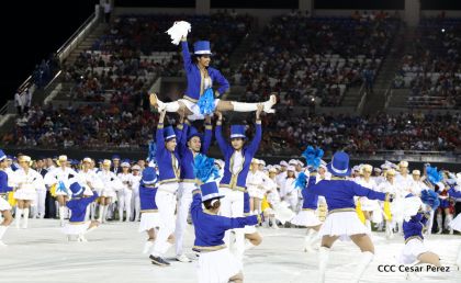 Acto de inauguración de los XI Juegos Centroamericanos