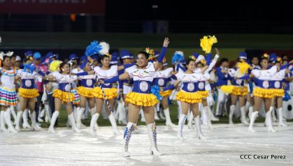 Acto de inauguración de los XI Juegos Centroamericanos