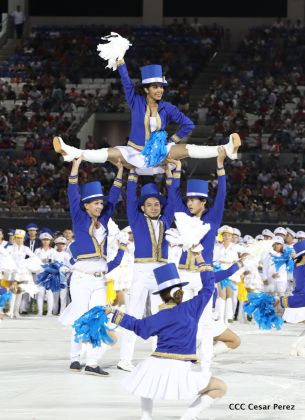 Acto de inauguración de los XI Juegos Centroamericanos