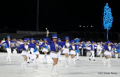 Acto de inauguración de los XI Juegos Centroamericanos