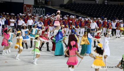 Acto de inauguración de los XI Juegos Centroamericanos