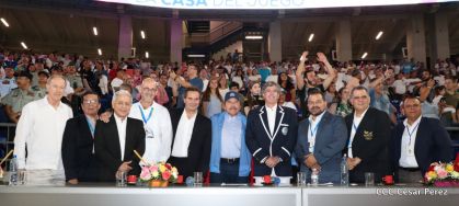 Acto de inauguración de los XI Juegos Centroamericanos