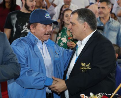 Acto de inauguración de los XI Juegos Centroamericanos